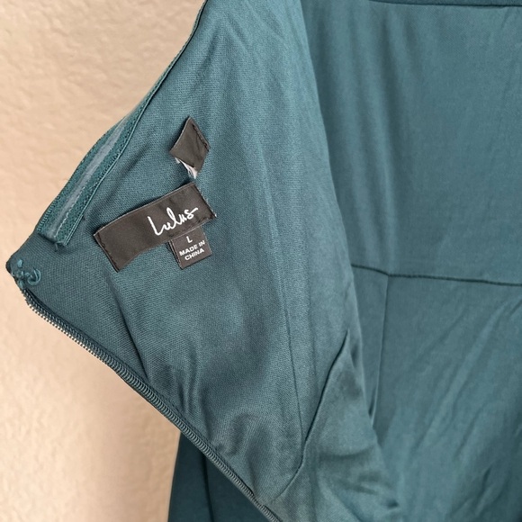 Marvelous Entrance Emerald Green Pleated Strapless Maxi Dress - Picture 10 of 11